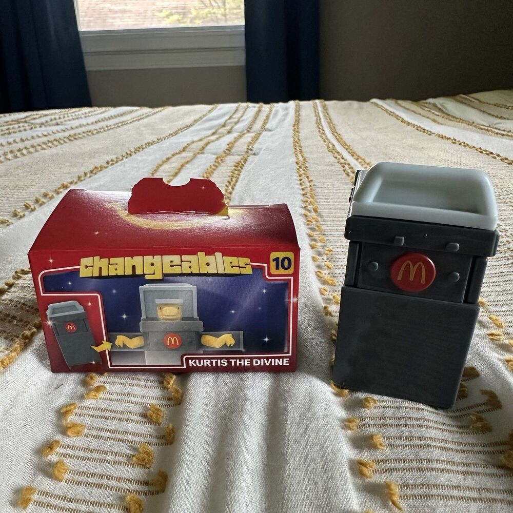 McDonald's Happy Meal 2026 CHANGEABLES Kurtis The Divine #10 New In Box Toy